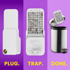 UVA Mosquitoes & Flying Insect Smart Trap (2 Device + 10 Glue Pad)